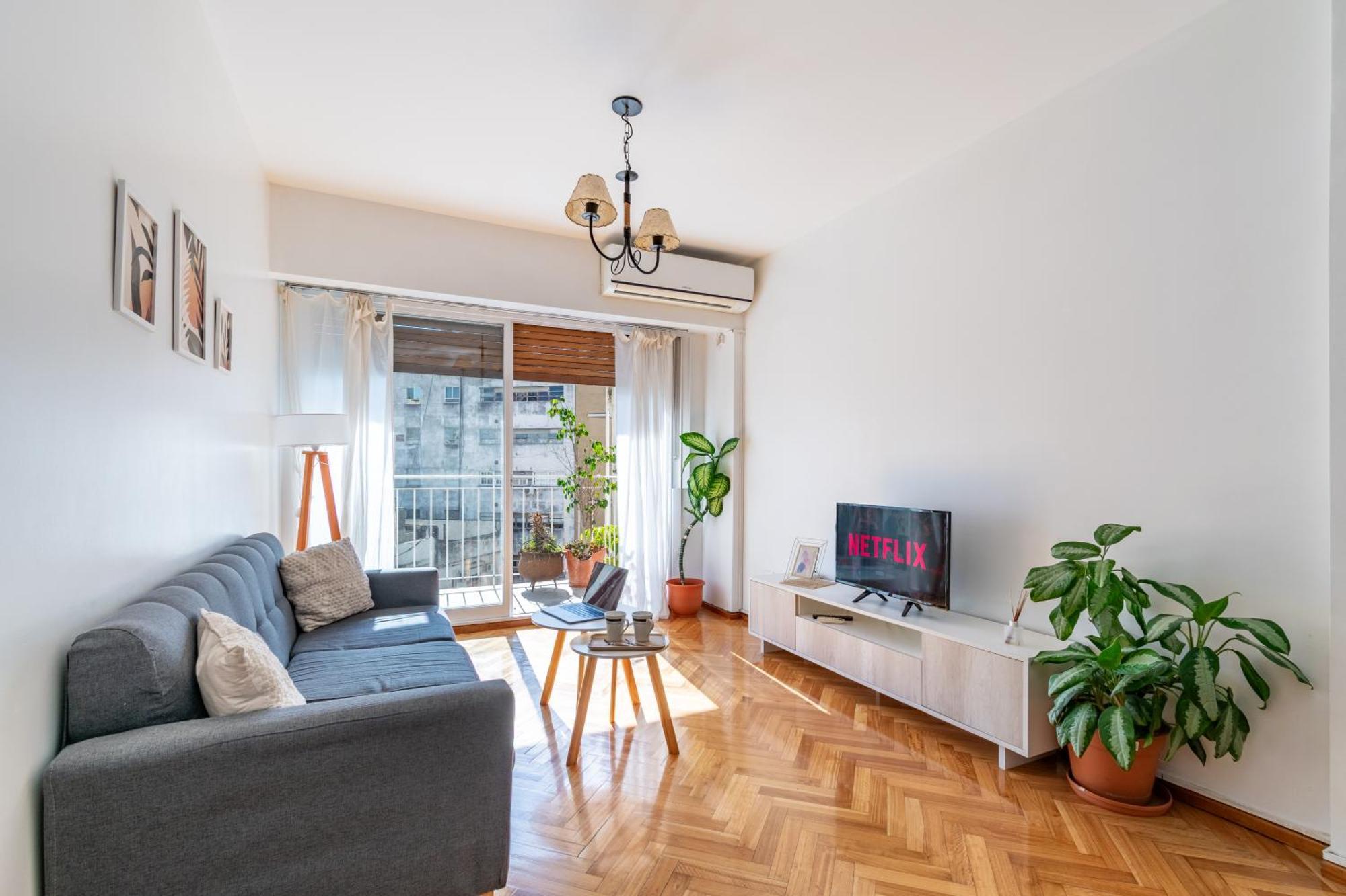 Apartamento Amplio 3 Dorm Con Balcon Y Vista Unica En Palermo Chico Ciudad Autónoma de Buenos Aires